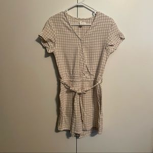 H&M gingham romper